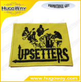 Rock Music Band Yellow Patches Plastic Backing