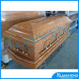 Mahogany Solid Wood Funeral Casket and Coffin