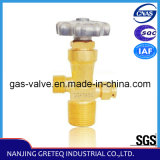 Cga540c Oxygen Cylinder Valve with Safety Device in China