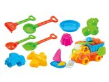 Plastic 11PCS Kids Outdoor Sand Beach Set Toys (10214334)