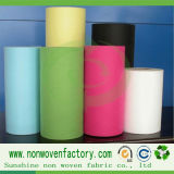 Colorful Hydrophilic PP Spunbond Nonwoven Fabric in Rolls for Baby Diaper