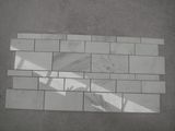 Mosaic, White Marble Mosaic, New Statuday White Marble