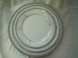 Porcelain Round Flat Plate