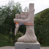 Granite Animal Garden Sculpture for Garden Decoration