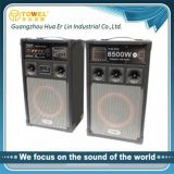 Hot Sell 2.0 Professional Audio Active Stage Speaker with Light Speaker Portable