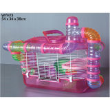 High Quality Plastic Transparent Hamster Cage (WYH73)