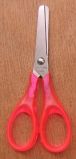 Stainless Steel Stationery Scissors with Plastic Handle (HE-5033)