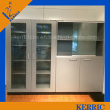 Education Lab Furniture File Storage Cabinet with Glass Door