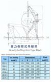 Marine 55kn Gravity Luffing Arm Type Davit