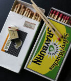 Cardboard Material and Household Usage European Standard Safety Match Box
