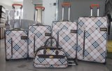 PU Leather Aluminium Trolley System Luggage Bag006