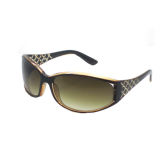 Fashion Sunglasses with Plastic Frame (SZ1372)