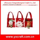 Christmas Decoration (ZY16Y277-1-2-3 28X14CM) Christmas Gift Bag Pick