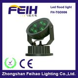 Outdoor Waterproof CE&RoHS 6*1W Round LED Flood Light