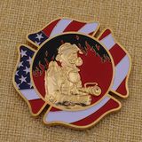 Metal Custom Gold Police & Fire Challenge Coin