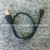 90 Degree Right Angle USB Male to Female Connection Data Cable
