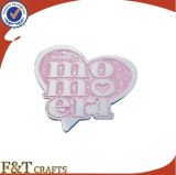High Quality Cute Heart Shape Wedding Gift Custom Metal Badge (FTBD10079J)