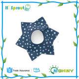 New Style and Star Shape Water Resistant Drooler Bib for Baby