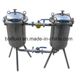 Industrial Customized Sanitary Double-Barrel Filter for Liquids