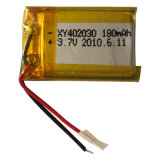 180mAh 3.7V Rechargeable Lithium Polymer Battery