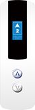 Simplex LCD Display Hall Position Indicator & Hall Call Buttons