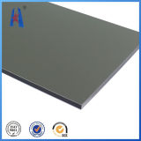 Silver Aluminium Composite Panel Plastic Decorative Wall Panel Acm Material