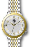 New Arrival 4 O'clock Crown Gold Plated Steel Watch