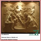 Carved Stone Relief / Marble Relief / Wall Relievo, Slate Relief (YKRF-01)