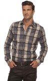 Men's Business Long Sleeve Check Shirt