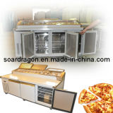 Refrigerated Pizza Prep Table with 12 Trays (WGL-PZZAL3)