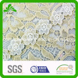 Exquisite Silky Surface Dress Accessories Embroidery Lace