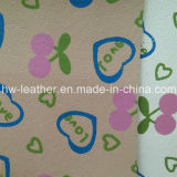 Floral PU Leather for Belt Bracelet Bag (HW-103)