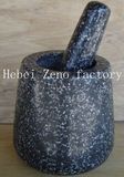 Nice Style Granite Mortar Pestle for Chef Crushing Grinding Garlic, Spice, Pepper etc.