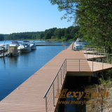 WPC Decking Products for Sea Side, UV Resistance 140X23mm