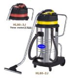 80L Stainless Steel Wet and Dry Vacuum Cleaner with Tilt