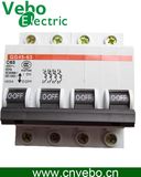 Miniature Circuit Breaker, Dz47-63 4p C45 4p