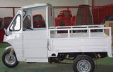 Cargo Tricycle with Driver Cabin and Side Doors, Three Wheel