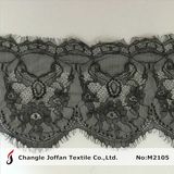 Black Voile Lace with Eyelash (M2105)