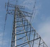 High Voltage Electric Power Transmission & Distribution Galvanized Steel Tower