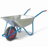 Wheelbarrow with Galvanized Tray, 75L Water Capacity