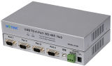 High Speed, USB2.0 to RS-485/422, 4-Ports Hub, With Photoelectric Isolation (UT-861)