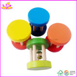 Wooden Baby Rattle Sound Toy (W07I018)