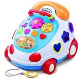 Novelty Toys & Intellectual Toy Phone,Funny Learning Toys for Baby & Kids,Fantastic Barrows Music Car Phone - Luxurious Toys Telephone (MZC95907)