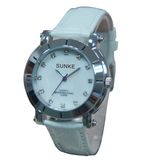 Leather Fashion Women Watch (YH1096)