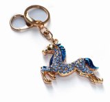 Fashion Diamante Horse Key Chain