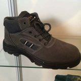 Full Outsole PU/Leather Working Footwear Safety Shoes
