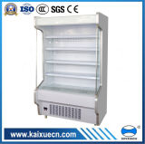 LED Lighting Supermarket Upright Refrigerator