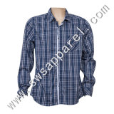 Men's 100% Cotton Y/D Check Woven Shirt