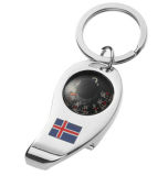 Fashion Style Bottle Opener Key Chain Thermometer Promotional Gift (F5002C)