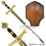 Solomon Swords with Plaque 125cm